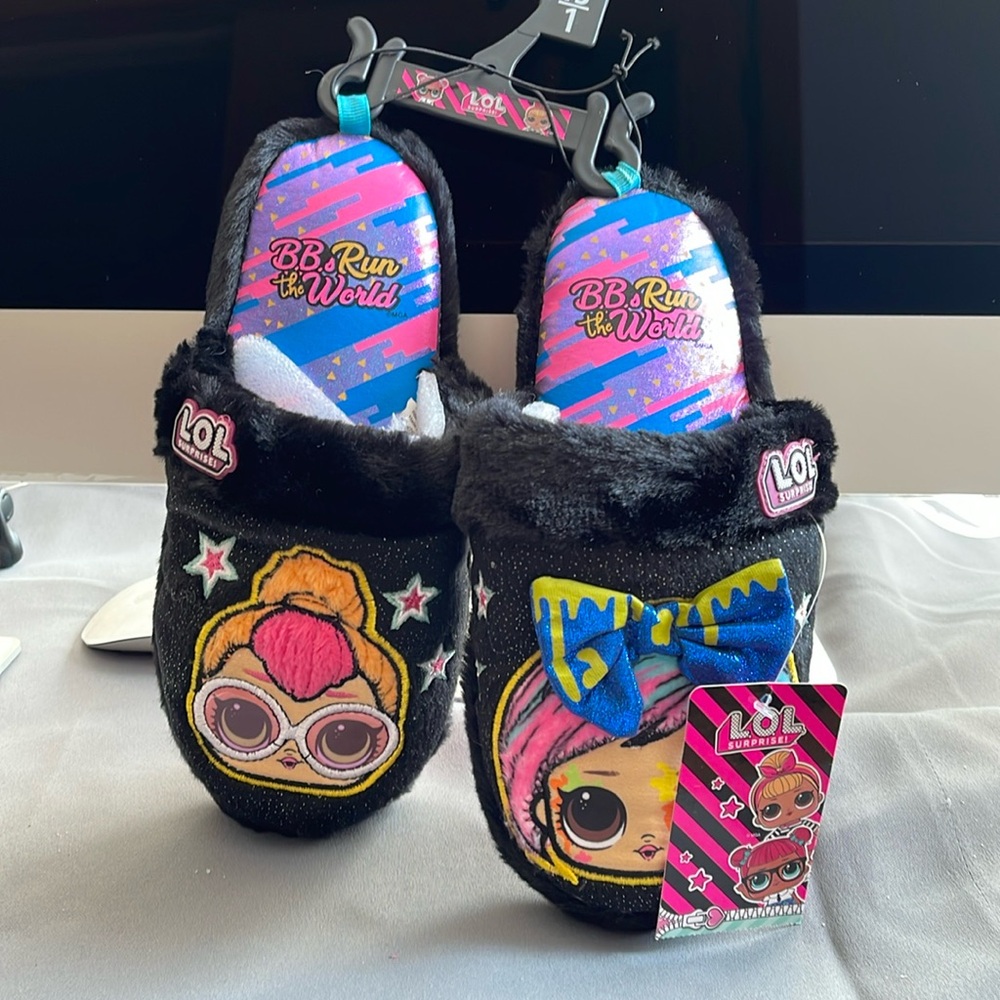 Lol surprise slippers these will make a great birthday or Christmas gift